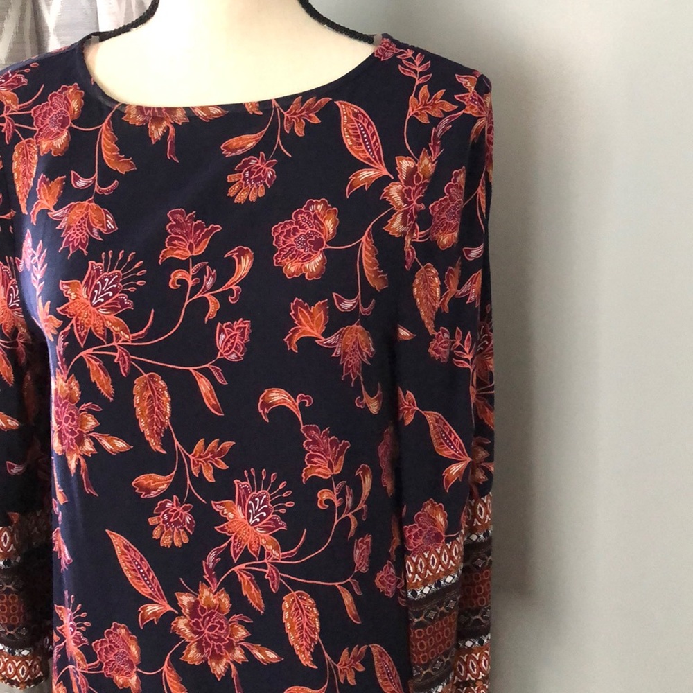Beach Lunch Lounge Paisley Print Dress- S